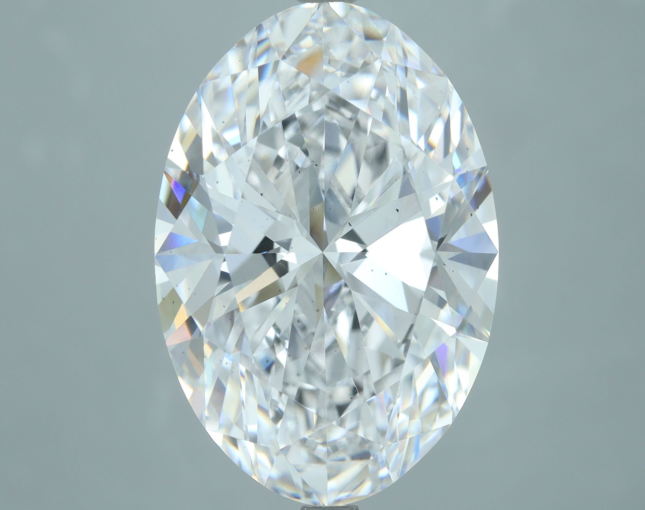 9.02 ct. oval Lab Grown Diamond front image
