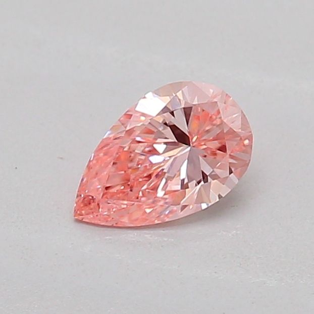 0.21 CT Fancy Vivid Pink PEAR