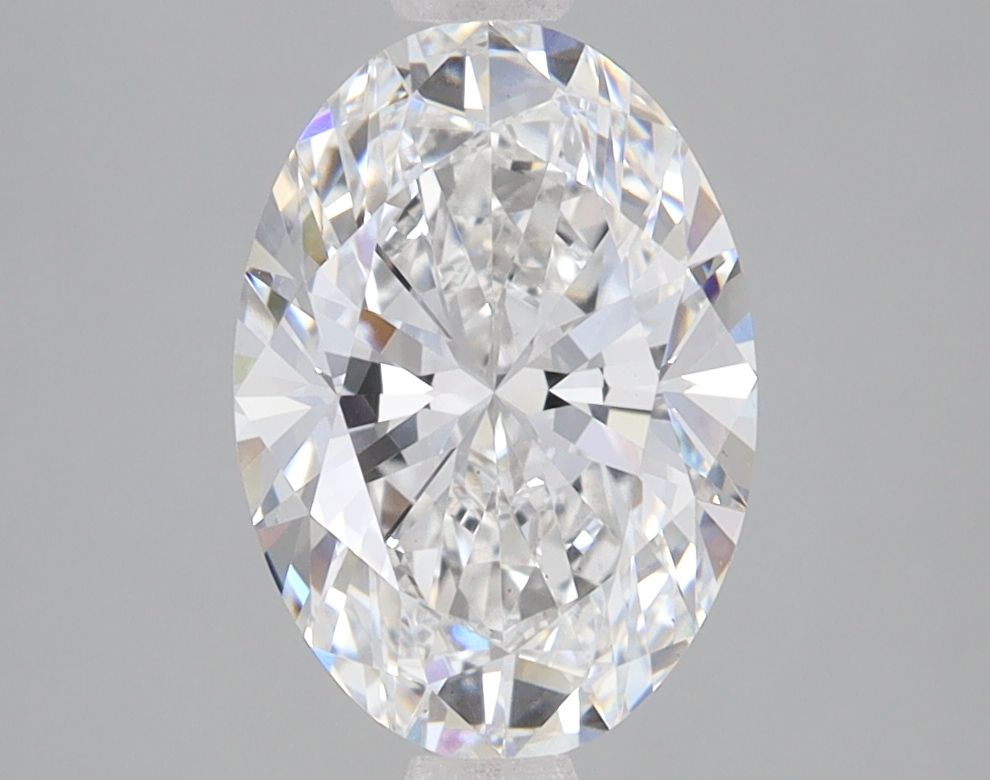 2.10 ct. oval Lab Grown Diamond front image