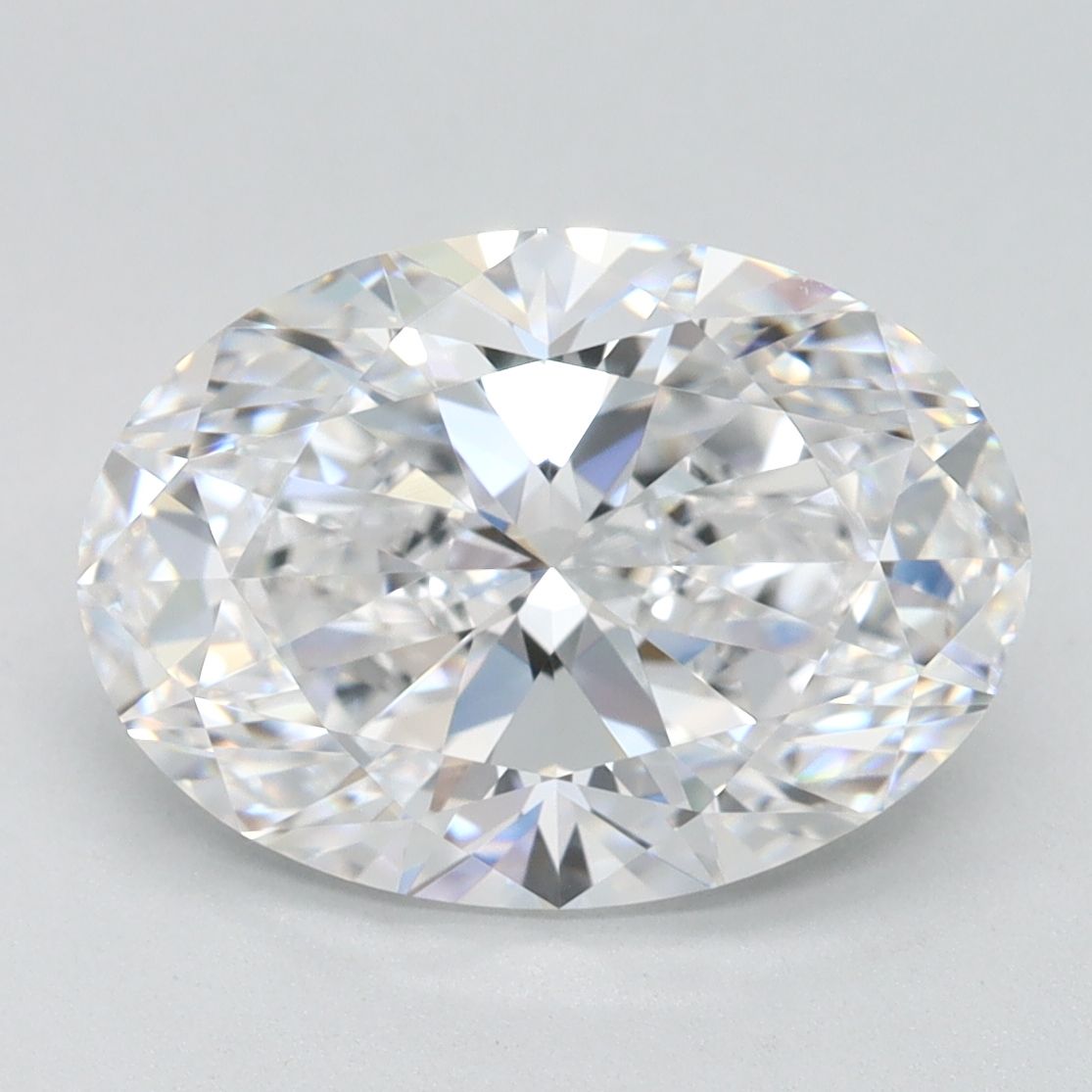 3.01 ct. oval Lab Grown Diamond front image