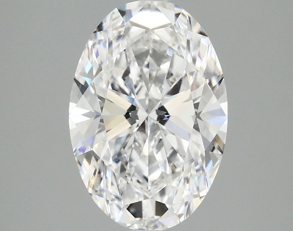 2.98 ct. oval Lab Grown Diamond front image