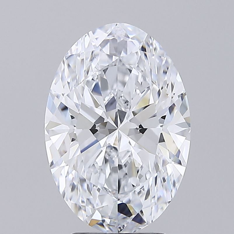 4.04 ct. oval Lab Grown Diamond front image