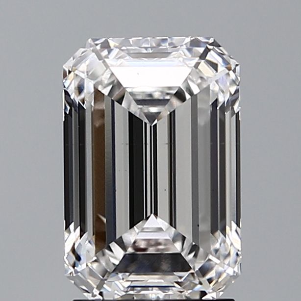 2.55 ct. emerald Lab Grown Diamond front image