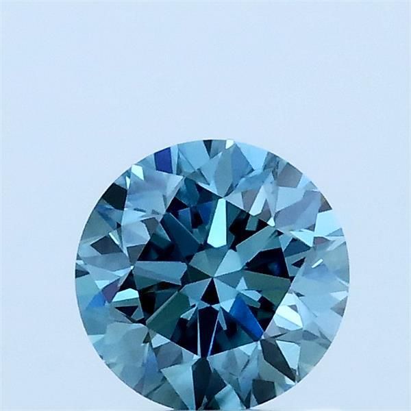 0.74 CT Fancy Vivid Blue ROUND