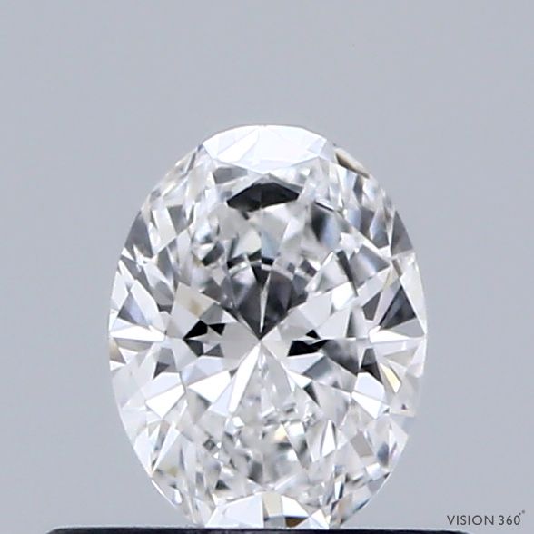 0.37 ct lab-grown Oval Diamond