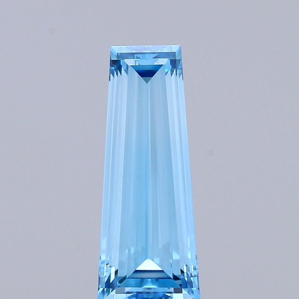 1.11 ct lab-grown Tapered baguette Diamond