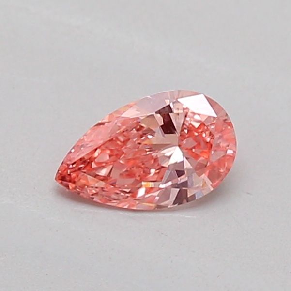 0.17 CT Fancy Vivid Pink PEAR