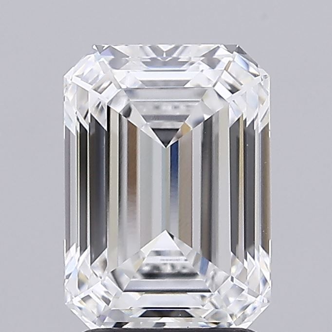 2.60 ct. emerald Lab Grown Diamond front image