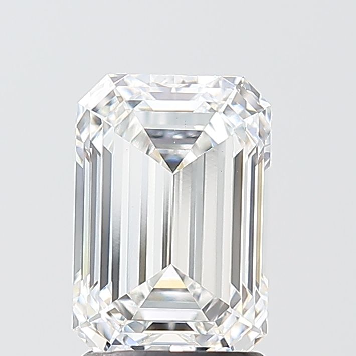 2.10 ct. emerald Lab Grown Diamond front image