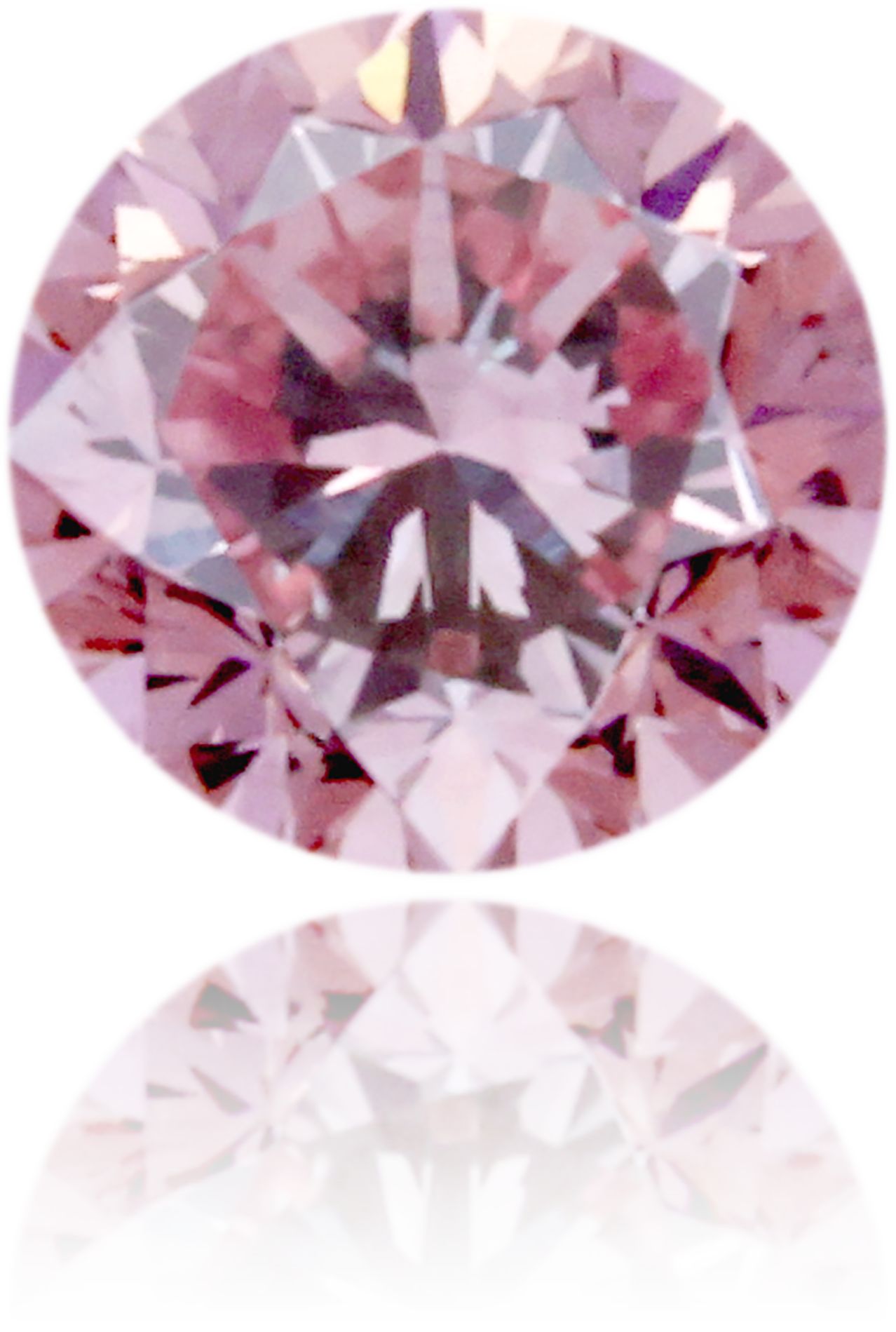 Diament 0.25 ct Fancy Pink/VS2
