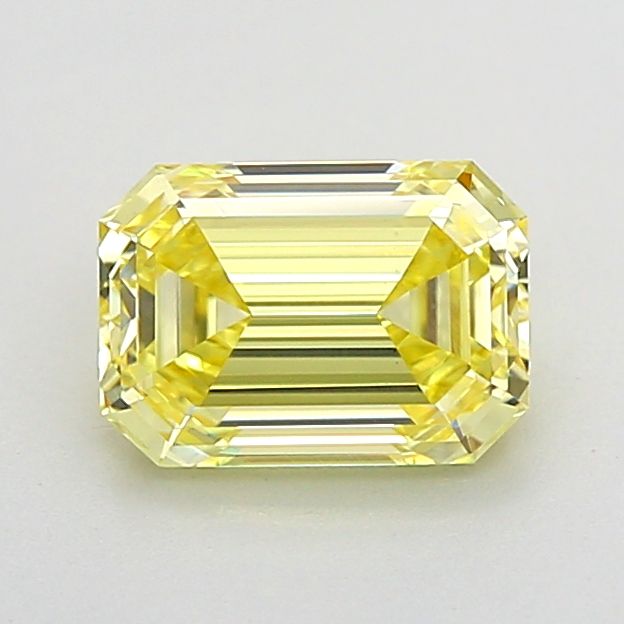 1.1 CT Fancy Intense Yellow EMERALD