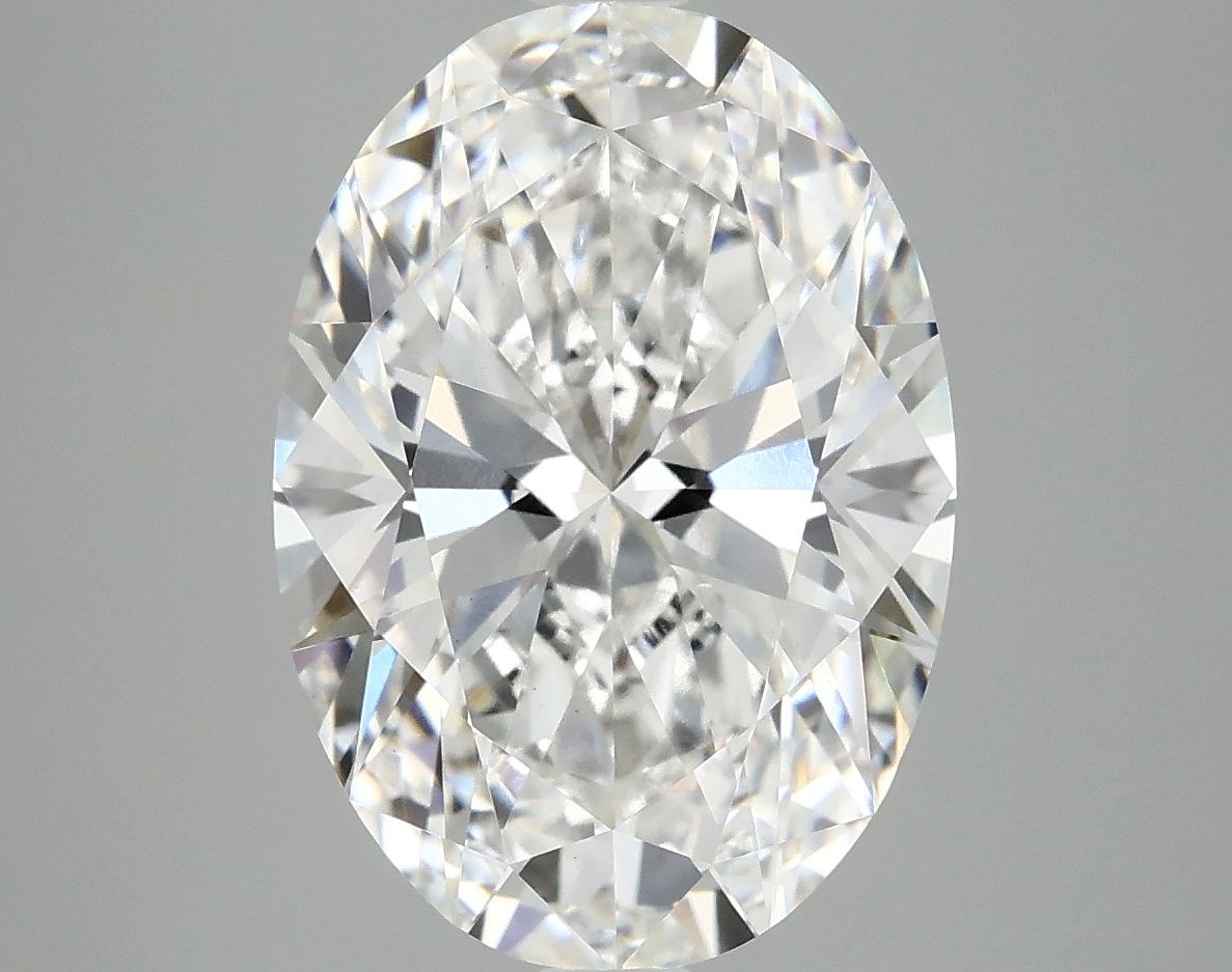 5.05 ct. oval Lab Grown Diamond front image