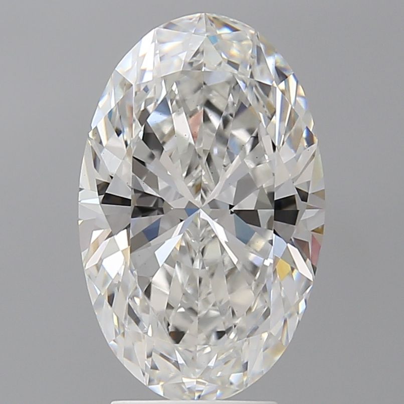 4.06 ct. oval Lab Grown Diamond front image