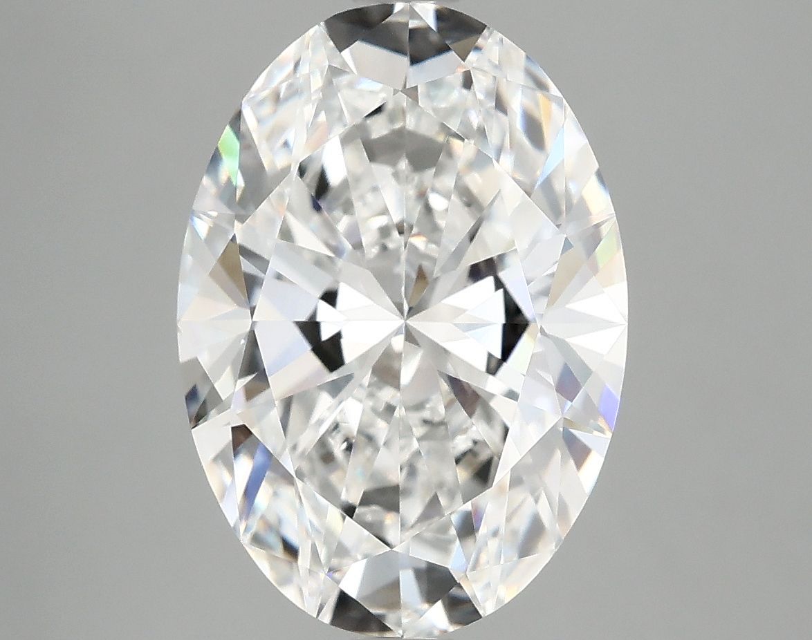 5.00 ct. oval Lab Grown Diamond front image