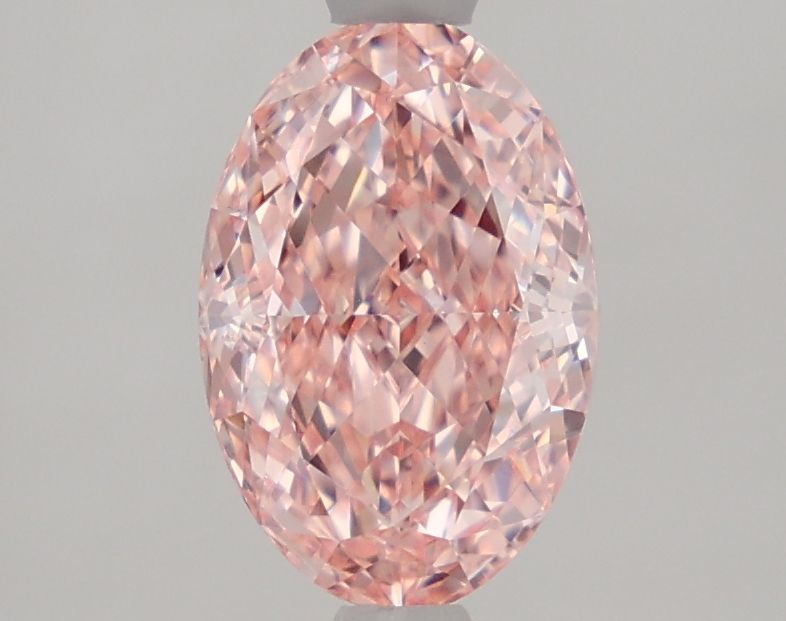1.63 CT Fancy Vivid Pink OVAL
