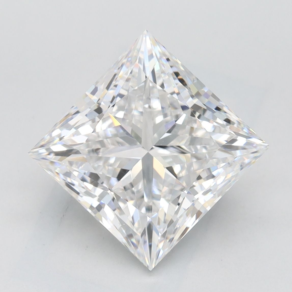 3.29 ct. princess Lab Grown Diamond front image
