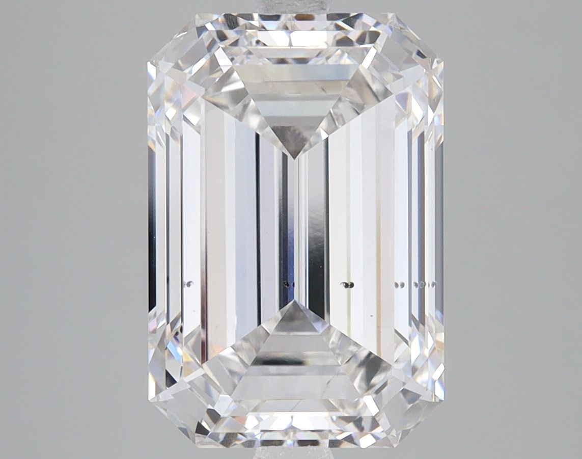 5.02 ct. emerald Lab Grown Diamond front image