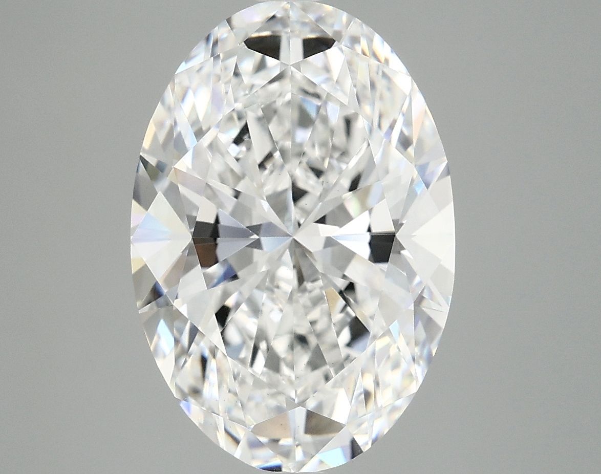 5.09 ct. oval Lab Grown Diamond front image