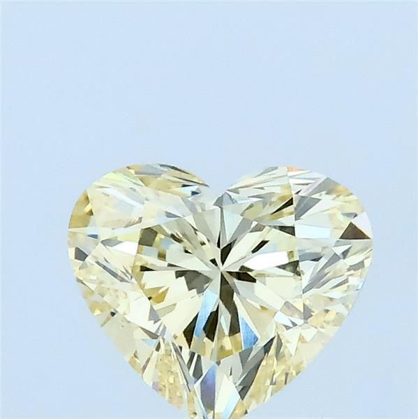 1.03 CT Fancy Yellow HEART