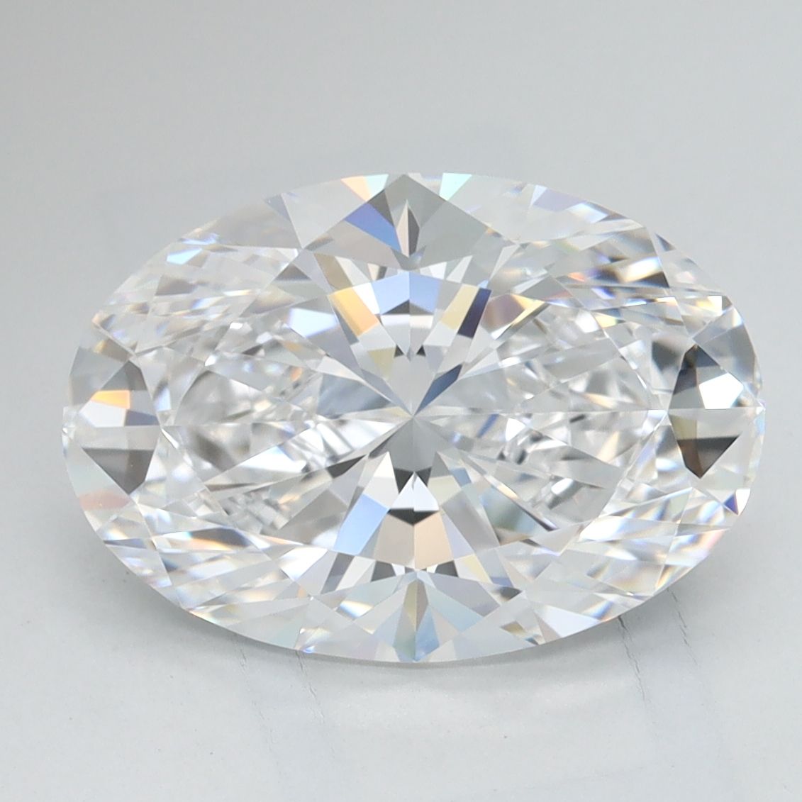 3.14 ct. oval Lab Grown Diamond front image