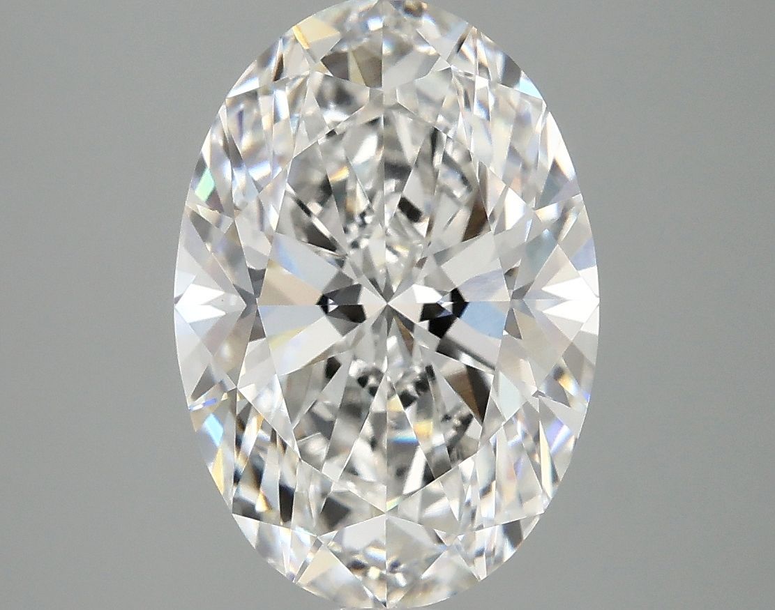4.08 ct. oval Lab Grown Diamond front image