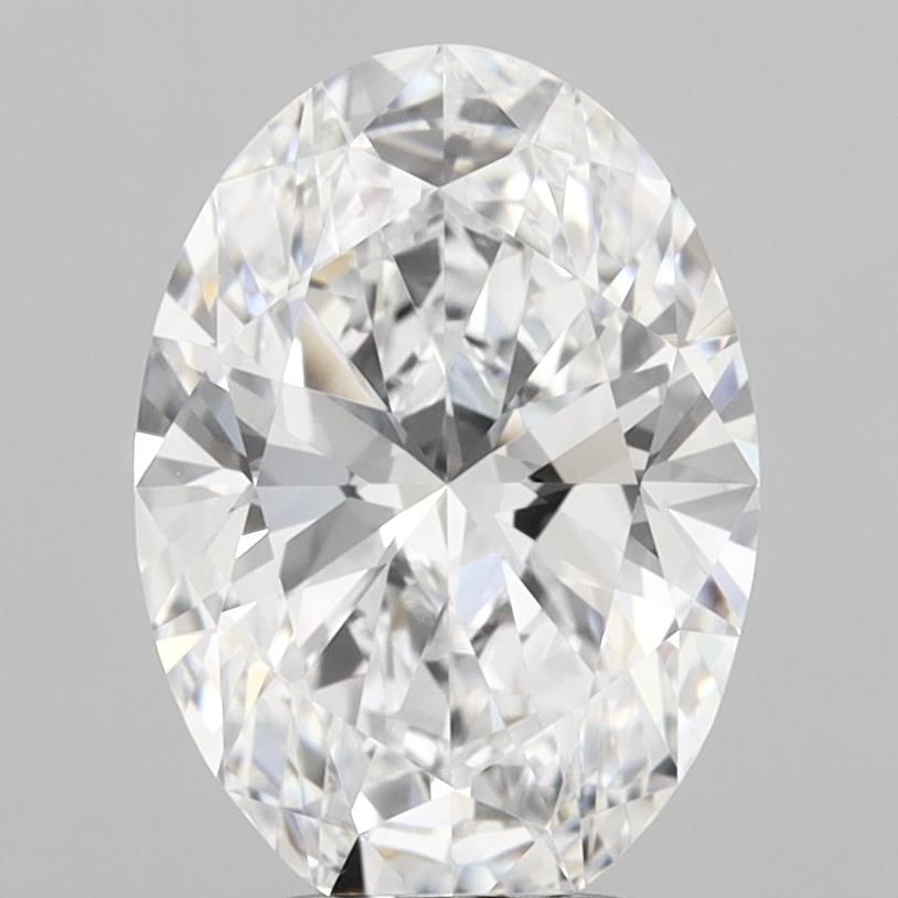2.89 ct. oval Lab Grown Diamond front image