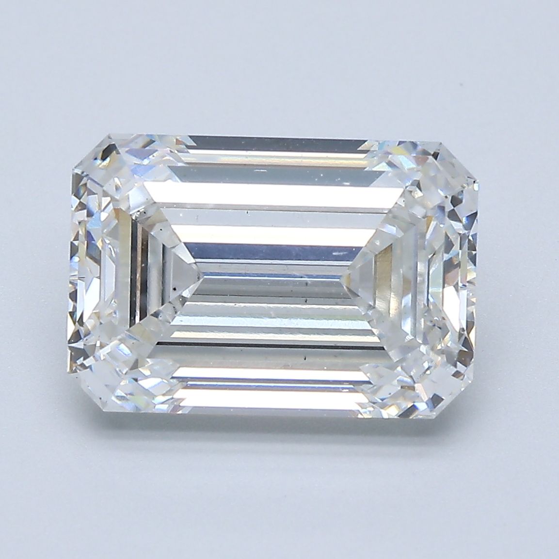 5.17 ct. emerald Lab Grown Diamond front image