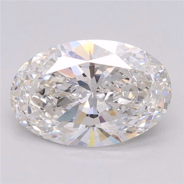 4.06 ct. oval Lab Grown Diamond front image
