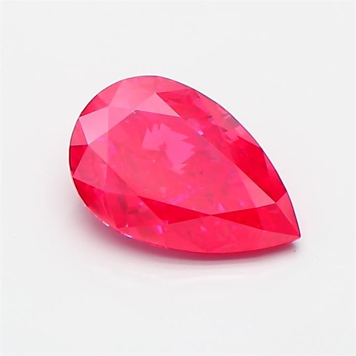 1.03 CT Fancy Vivid Red PEAR