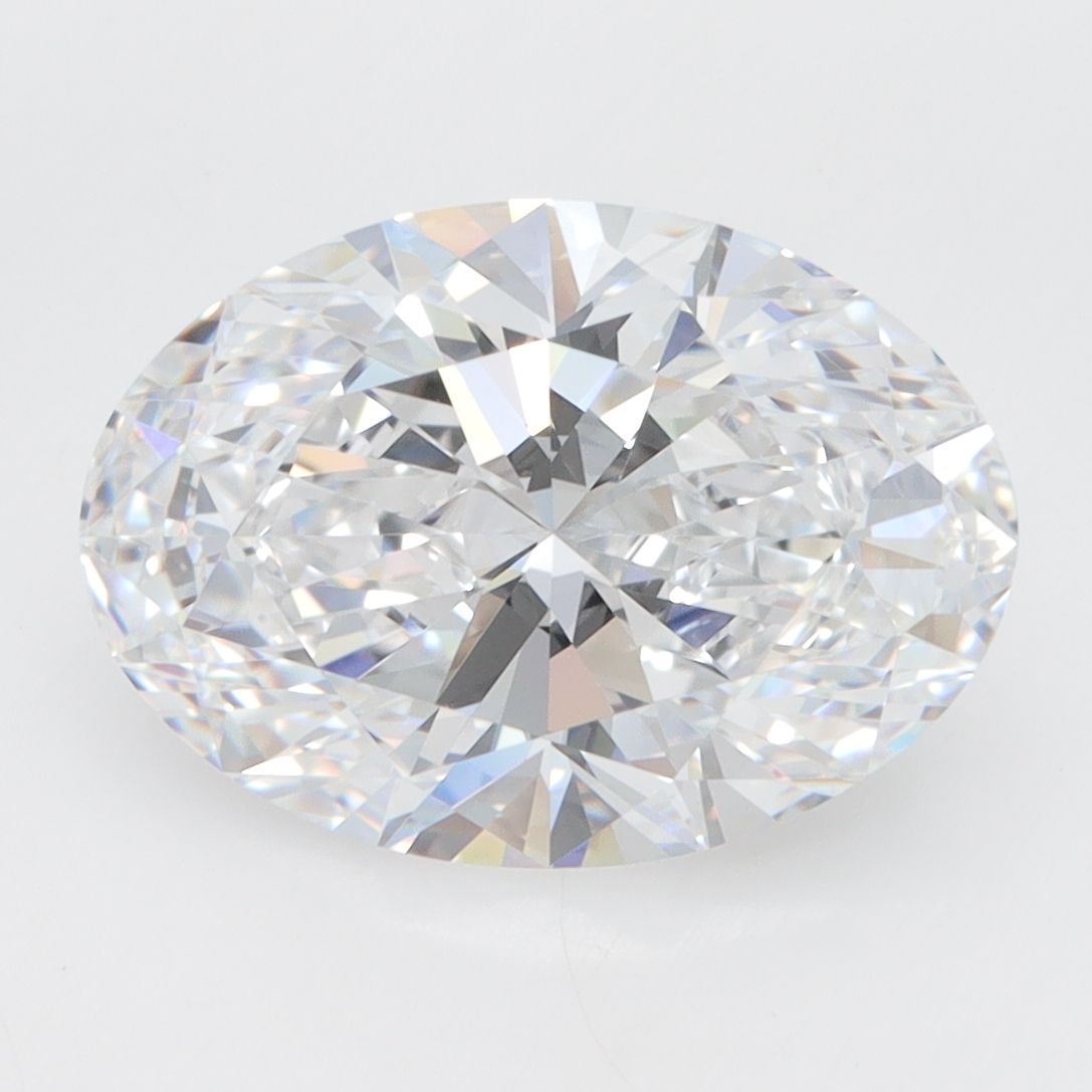 4.06 ct. oval Lab Grown Diamond front image