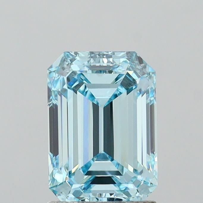 1.95 CT Fancy Intense Blue EMERALD