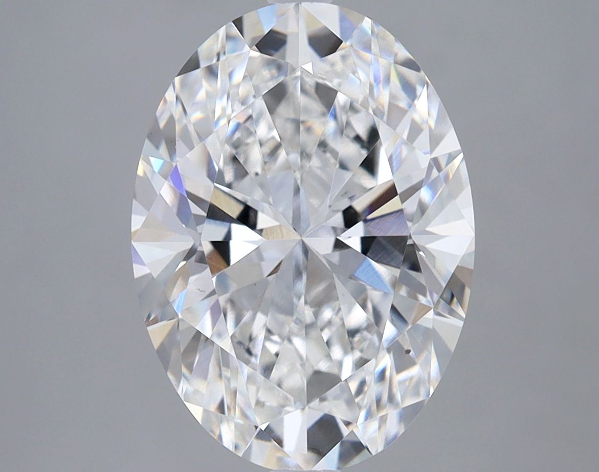 4.30 ct. oval Lab Grown Diamond front image