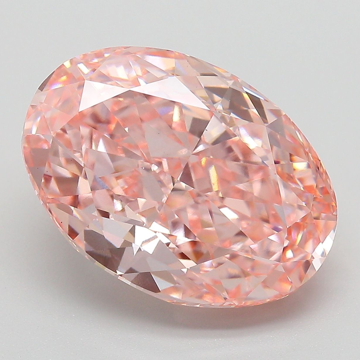 10.05 ct. oval Lab Grown Diamond front image