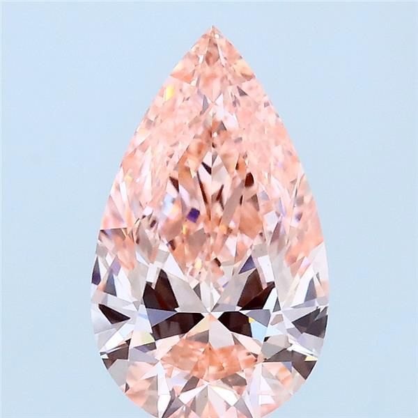 1.5 CT Fancy Vivid Pink PEAR