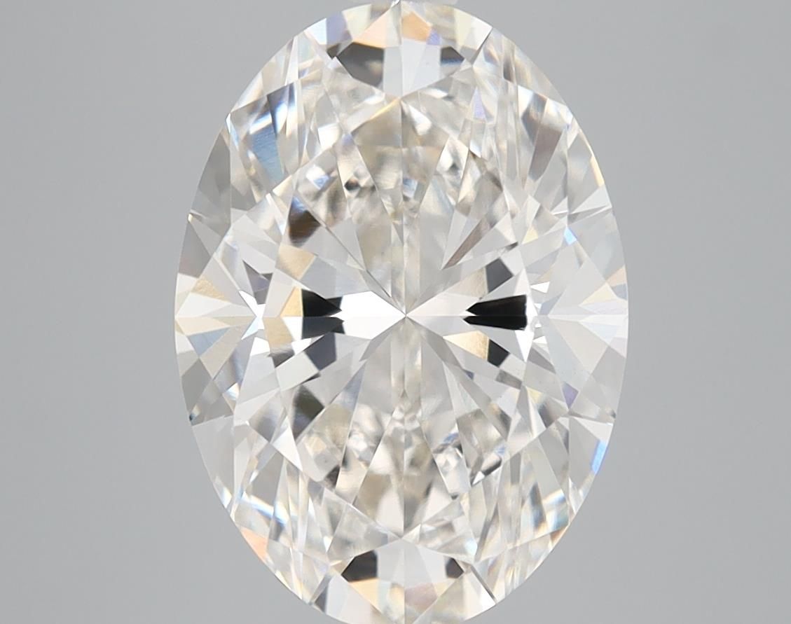 4.02 ct. oval Lab Grown Diamond front image