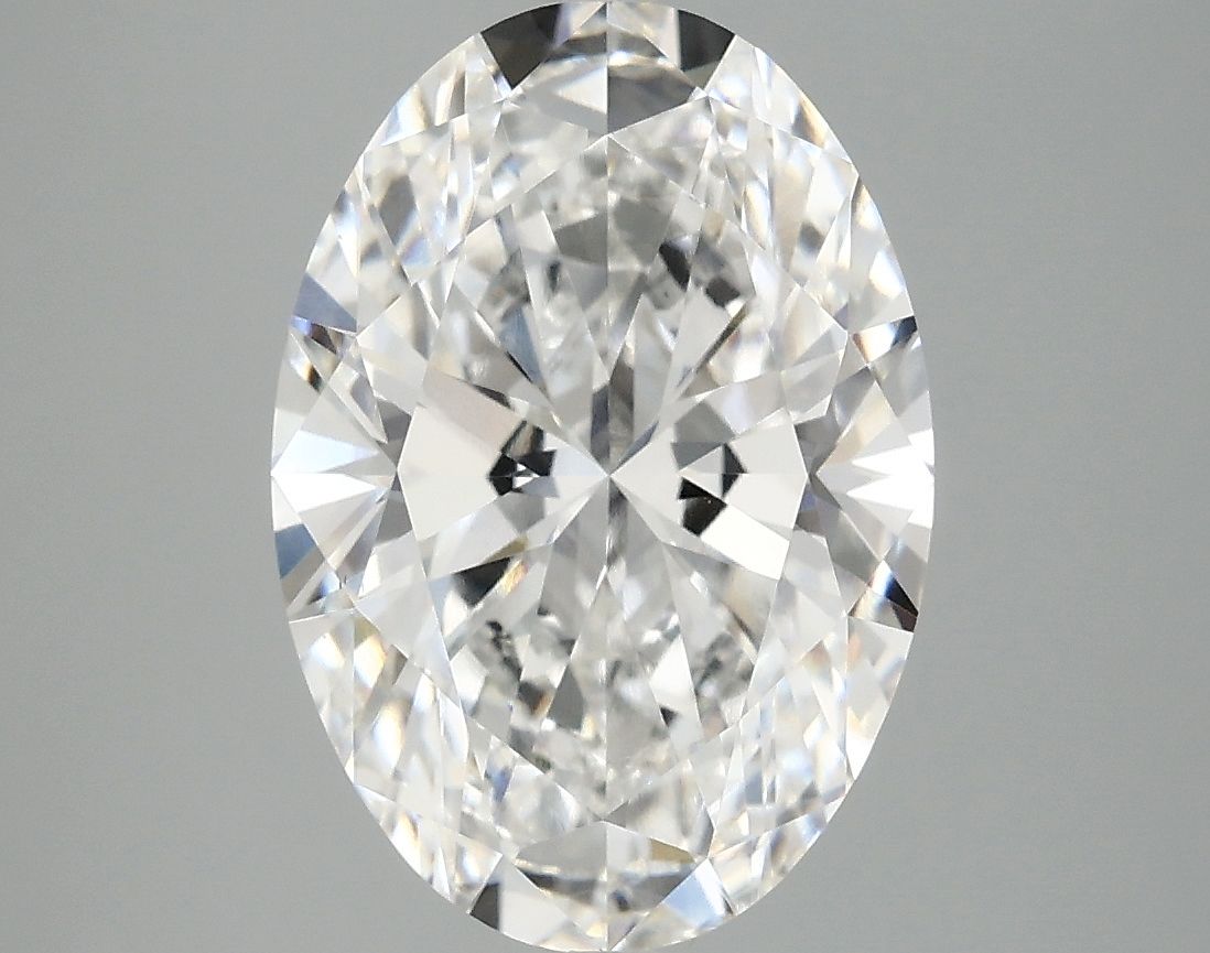 3.95 ct. oval Lab Grown Diamond front image