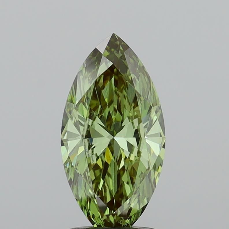 1.41 CT Fancy Vivid Green MARQUISE
