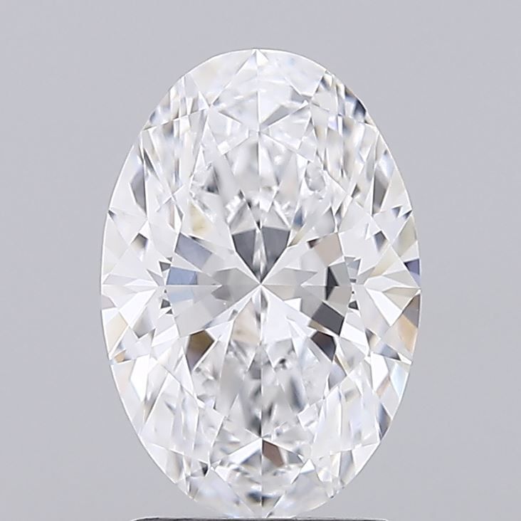 2.02 ct. oval Lab Grown Diamond front image