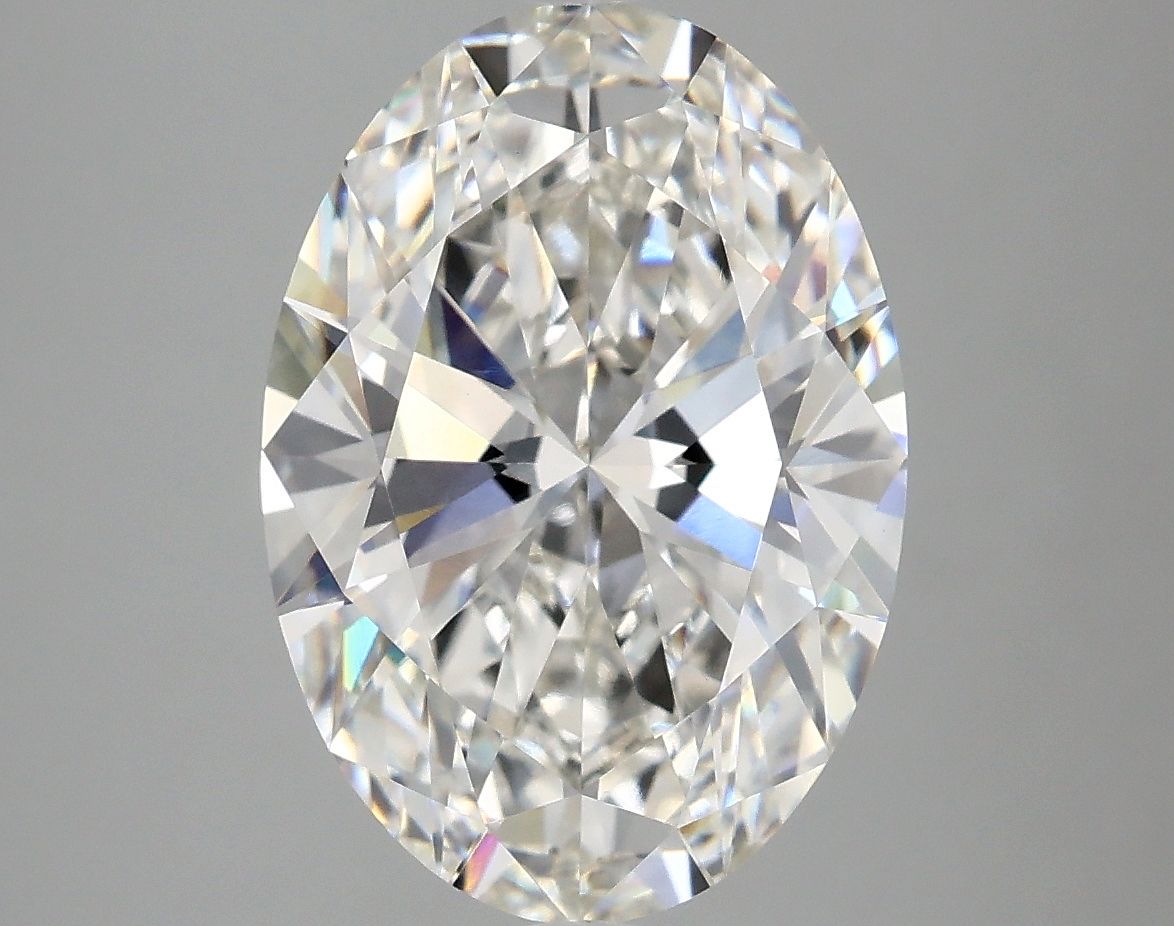 4.08 ct. oval Lab Grown Diamond front image