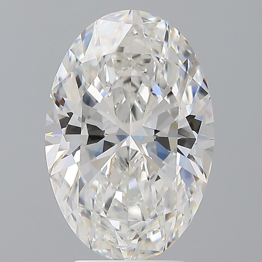 4.05 ct. oval Lab Grown Diamond front image