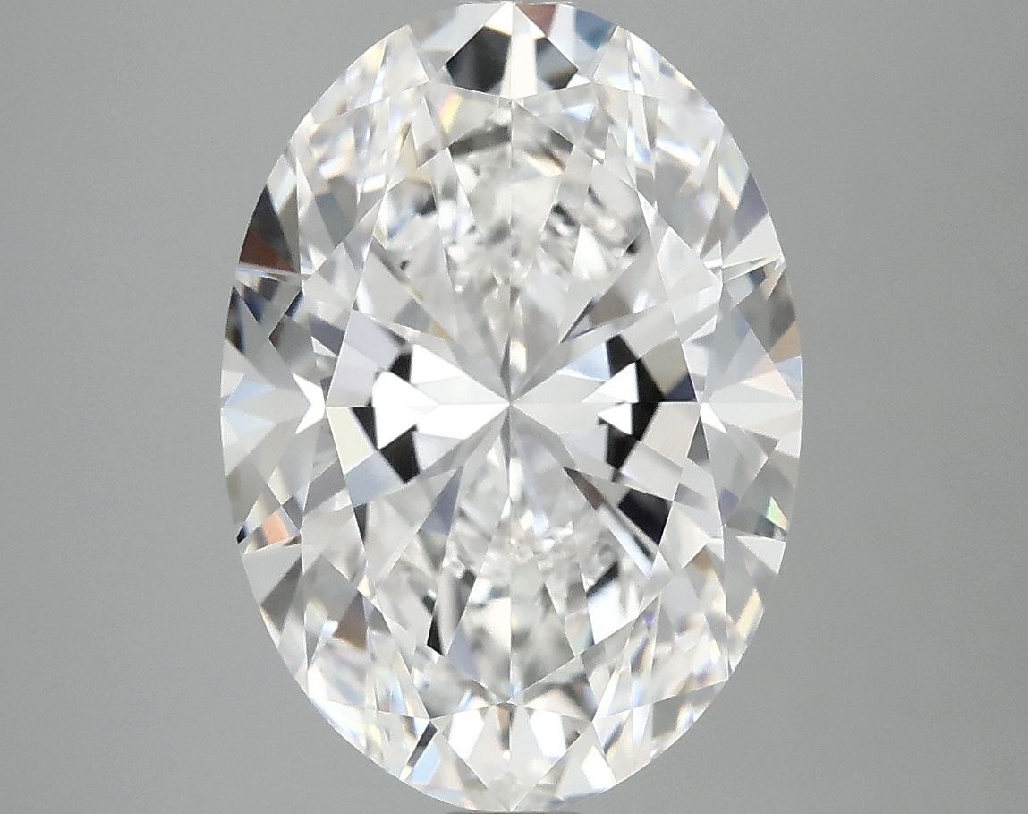 5.02 ct. oval Lab Grown Diamond front image