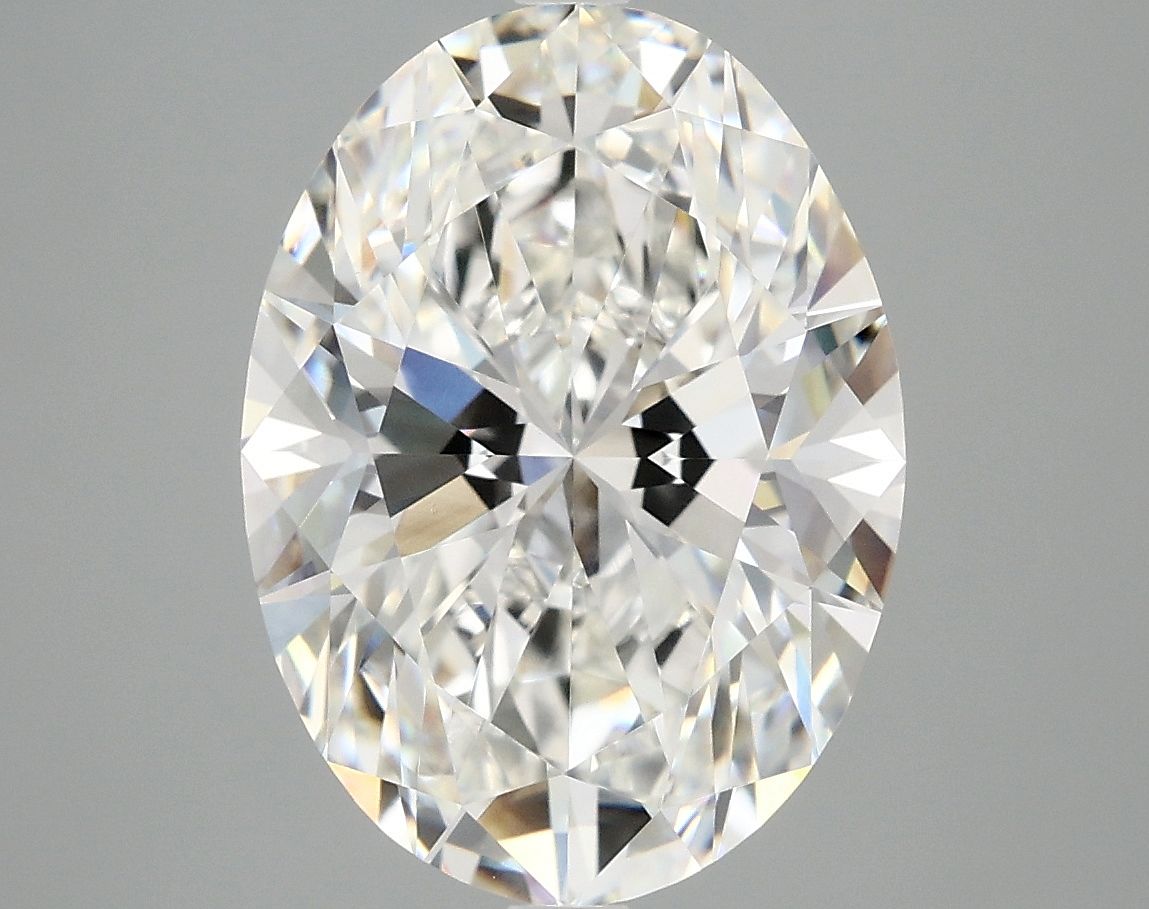 5.07 ct. oval Lab Grown Diamond front image