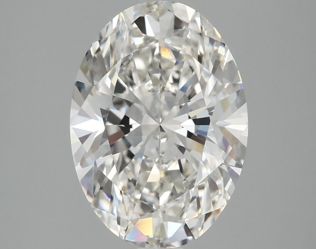 3.02 ct. oval Lab Grown Diamond front image