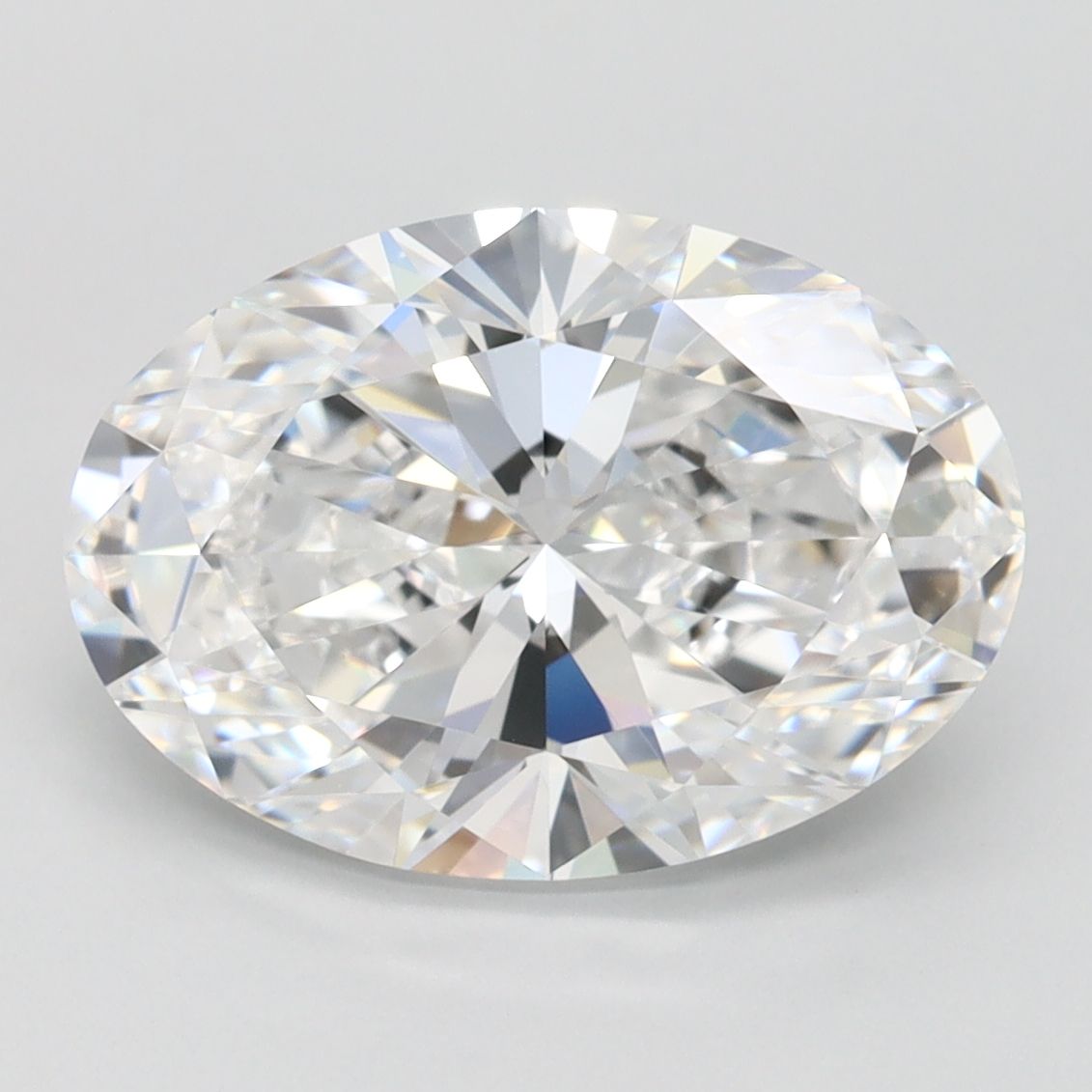 3.14 ct. oval Lab Grown Diamond front image