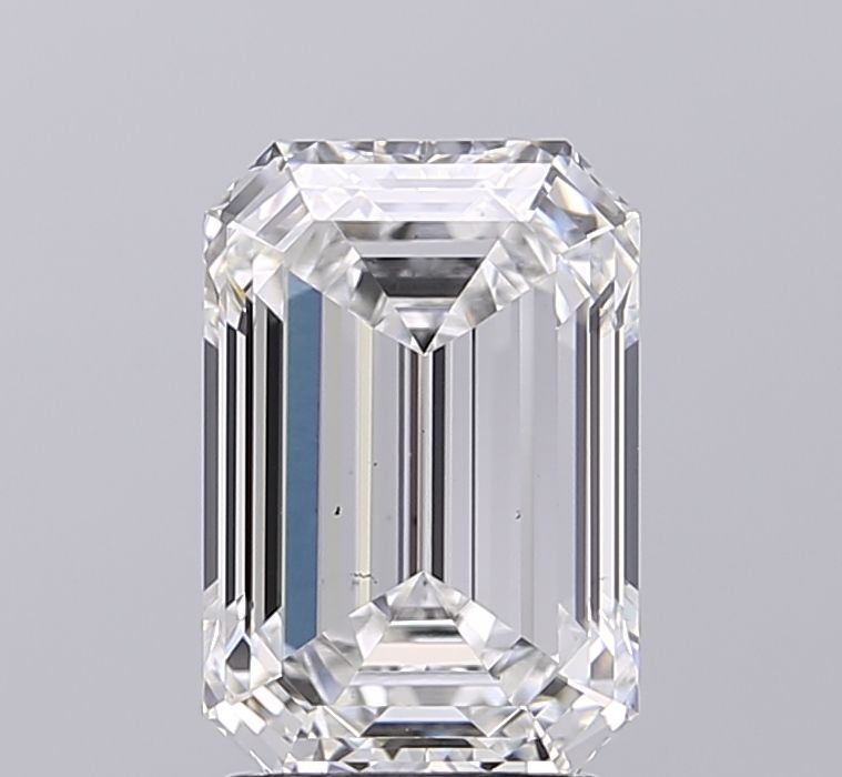 3.04 ct. emerald Lab Grown Diamond front image