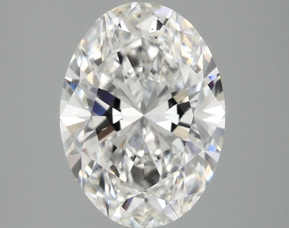 3.02 ct. oval Lab Grown Diamond front image