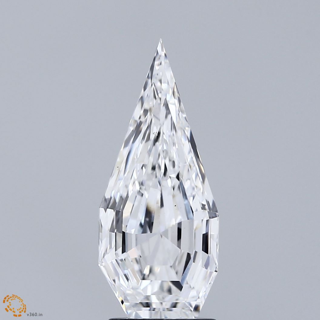 2.48 ct lab-grown Shield Diamond