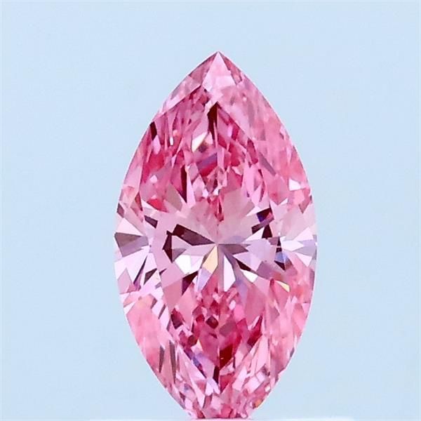 0.47 CT Fancy Vivid Pink MARQUISE