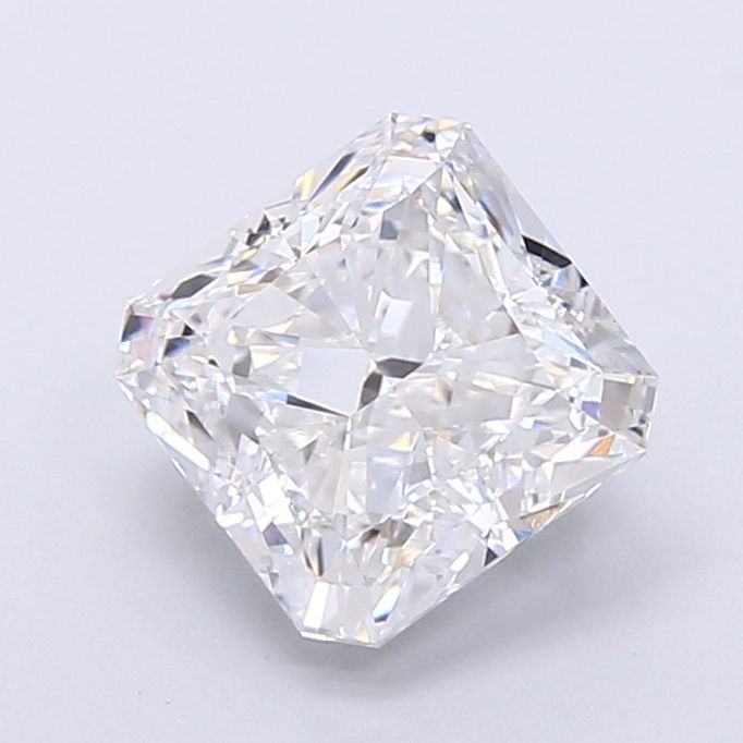 2.7 ct lab-grown Square radiant Diamond