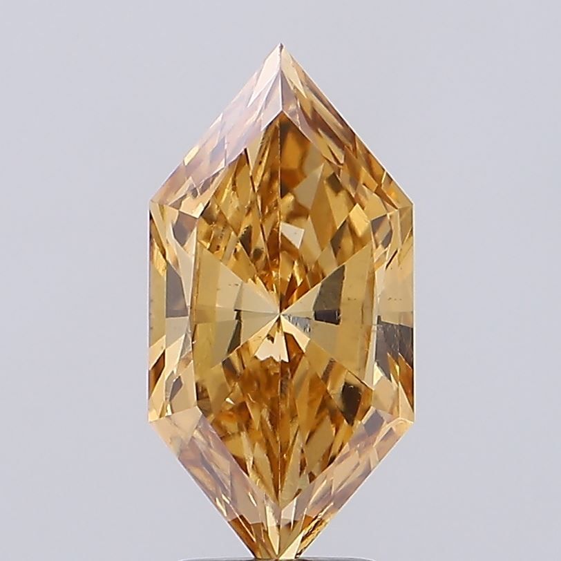 3.58 ct lab-grown Hexagonal Diamond